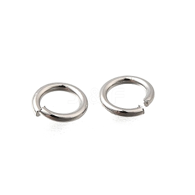 Brass Open Jump Rings KK-B147-03B-P-1