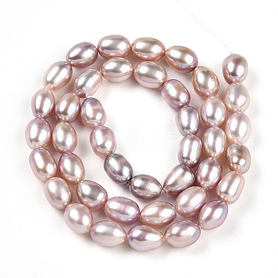 Natural Cultured Freshwater Pearl Beads Strands PEAR-N012-AA-03-1