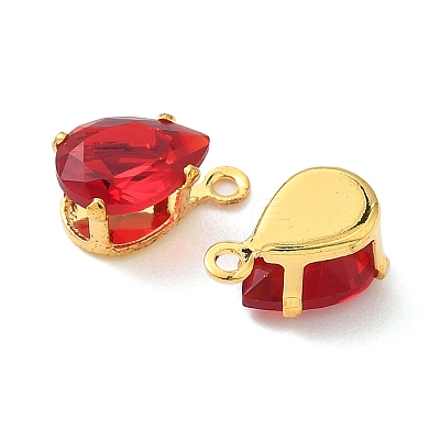 Brass Micro Pave Cubic Zirconia Charms X-KK-S336-02G-D-1
