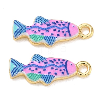 Printed Brass Pendants KK-CBAF9BC-19G-1