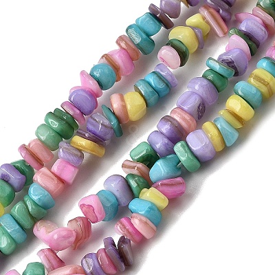 Natural Freshwater Shell Beads SHEL-B003-01I-1