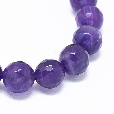 Natural Amethyst Beads Strands G-F632-23-01-1