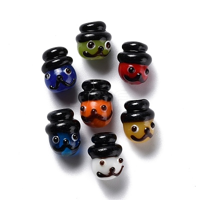 Handmade Lampwork Beads LAMP-F020-12-1