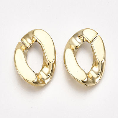 UV Plating ABS Plastic Linking Rings X-CCB-S162-03G-1