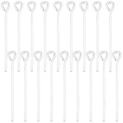 100Pcs Brass Eye Pins KK-BBC0024-76B-1
