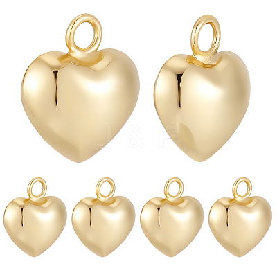 10Pcs Brass Pendants KK-BBC0025-54-1