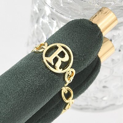 Brass Open Cuff Rings for Women RJEW-K289-01G-R-1