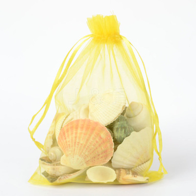 Organza Gift Bags with Drawstring OP-R016-13x18cm-16-1