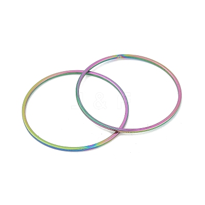 Ion Plating(IP) 304 Stainless Steel Linking Ring STAS-S079-13-B06-M-NF-1