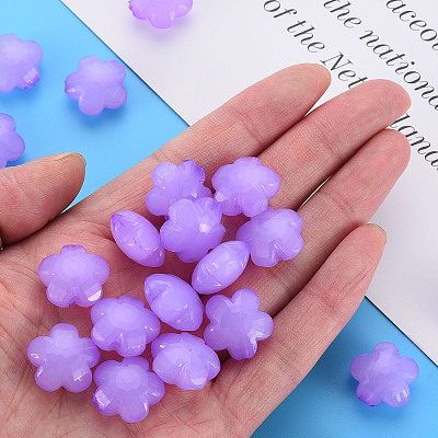 Imitation Jelly Acrylic Beads LS-MACR-S373-87-E04-1