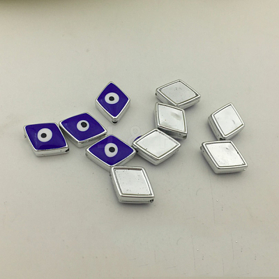 CCB Plastic Enamel Beads CCB-16.5x13x5-001-1
