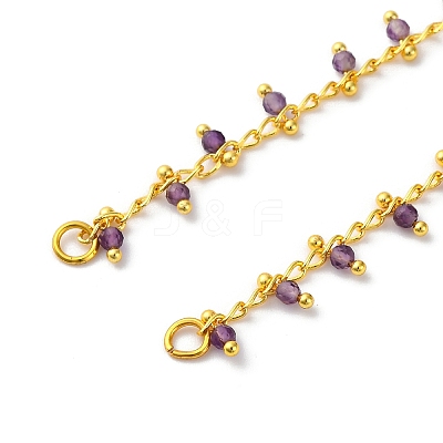 Brass Cable Chain Necklace Making KK-K337-12G-12-1