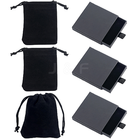 3Pcs Paper Drawer Boxes CON-BBC0001-18A-1