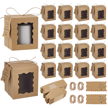 Cardboard Gift Packing Boxes LS-CON-WH0089-262A-1