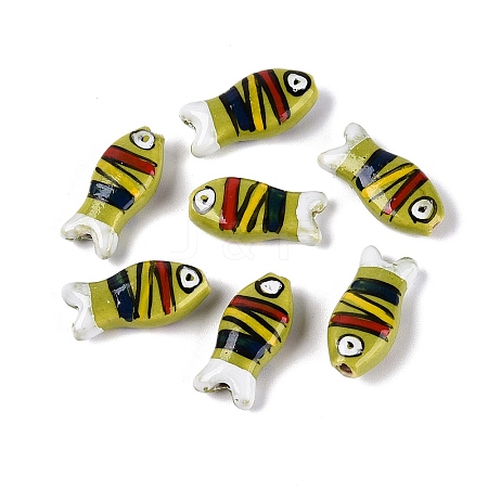 Handmade Porcelain Beads PR-N001-01B-1