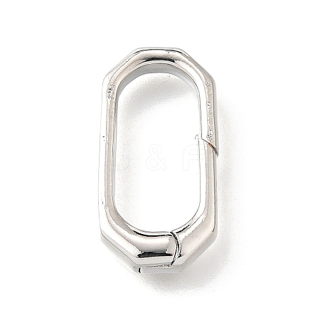 Brass Spring Gate Rings KK-V007-006P-02-1