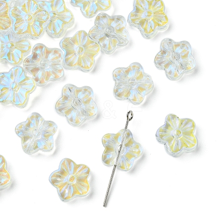 30Pcs Electroplate Glass Beads GLAA-FS0001-96-1