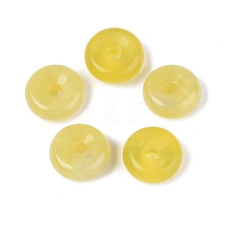 Natural Lemon Jade Pendants G-Q601-30A-09-1