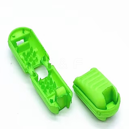 Nylon Cord End Clips FIND-WH0423-86G-1