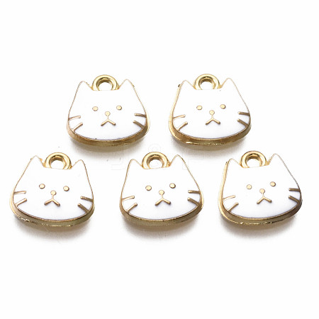 Alloy Enamel Charms X-ENAM-T011-95A-NR-1