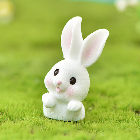 Resin Standing Rabbit Statue FIND-SZC0011-173-1