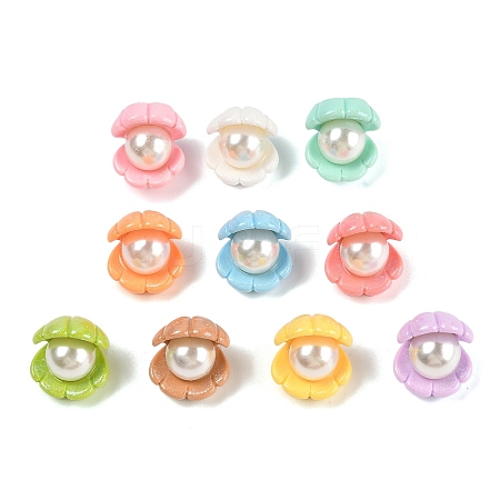 Opaque Resin Cabochons CRES-D283-04-1