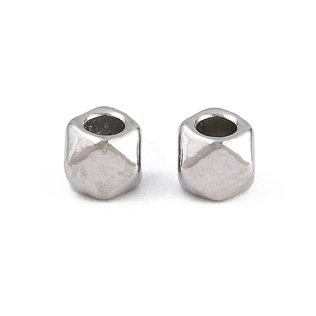 304 Stainless Steel Beads STAS-D394-02K-P-1