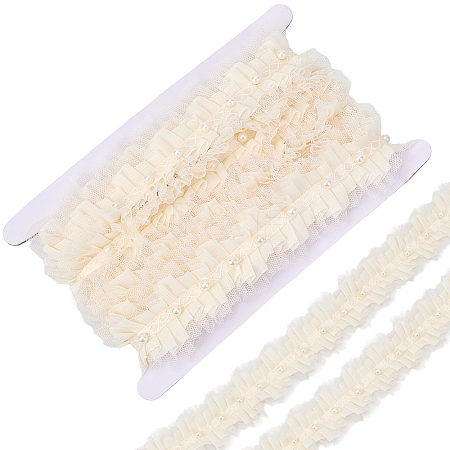 Polyester Lace Trim Ribbon OCOR-CY0001-74B-1
