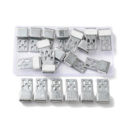 AHANDMAKER 20Pcs Iron Sofa Spring Buckle IFIN-GA0001-41-1