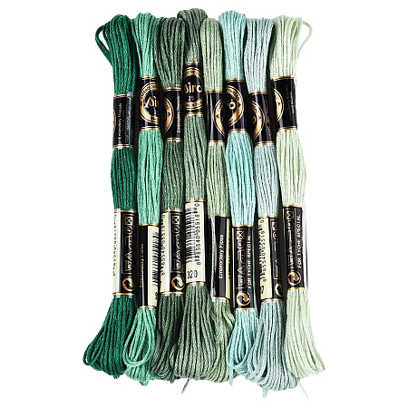 Polyester Embroidery Threads OCOR-WH20074-13B-01A-1