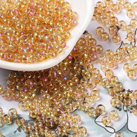 Glass Seed Beads SEED-H002-A-A624-1