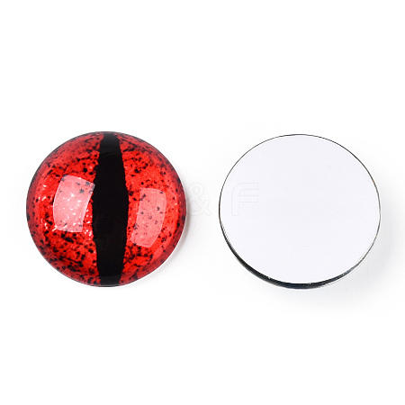 Glass Cabochons GGLA-T004-02L-1