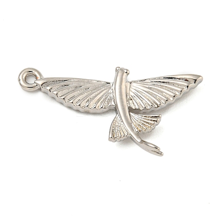 Flying Fish Brass Pendants KK-G508-01C-P-1