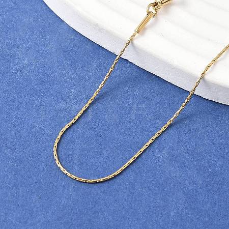 Unique Unisex 304 Stainless Steel Beading Chain Necklaces NJEW-M023-008-1
