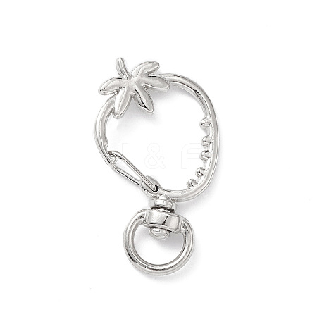 Strawberry Alloy Swivel Clasps LS-FIND-L012-01P-1