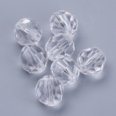 Transparent Acrylic Beads TACR-Q257-20mm-V01-1
