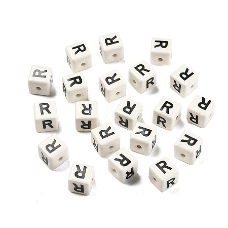20Pcs Porcelain Beads PORC-FS0001-08R-1