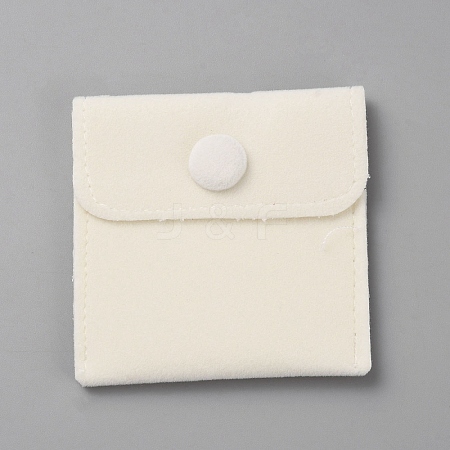 Square Velvet Jewelry Box with Snap Button CON-WH0088-77A-04-1