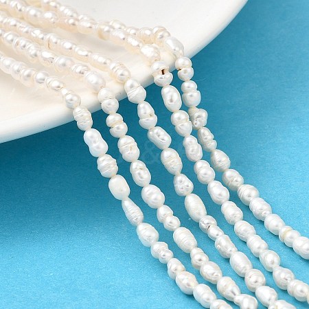 Natural Cultured Freshwater Pearl Beads Strands PEAR-I007-01M-01A-1