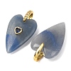 Natural Blue Aventurine Pendants GG-CBA51ED-03G-06-3