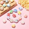 100Pcs UV Plating Acrylic Beads PACR-CJ0001-20-6