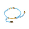 Adjustable Faux Suede Cord Bracelets BJEW-JB04217-05-3