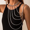 Ally Multi-Layered Twisted Chain Shoulder Body Chains for Women FS-WG6F463-02-1