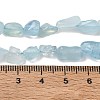 Natural Aquamarine Beads Strands G-P433-06A-5