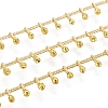 Brass Handmade Beaded Chain CHC-G011-07G-01-2