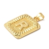 Rack Plating Brass Pendants KK-B092-42G-R-2