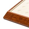 Rectangle Wood Pesentation Jewelry Round Beads Display Tray ODIS-P008-13A-2