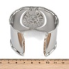 304 Stainless Steel Cuff Bangles for Women BJEW-L709-04P-3