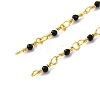 Brass Chain Necklace Making KK-K337-13G-05-2