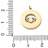 304 Stainless Steel Pendants RB-CBAC930-02G-3